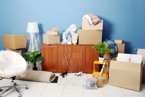 Removal team supporting a Chelsea home move with careful packing and loading