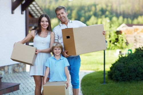 Furniture move using a removals van in Chelsea