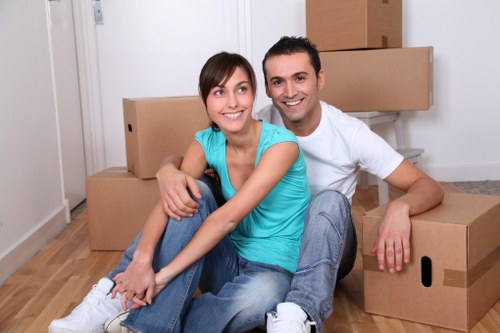 Careful furniture loading for a local Chelsea man and van service
