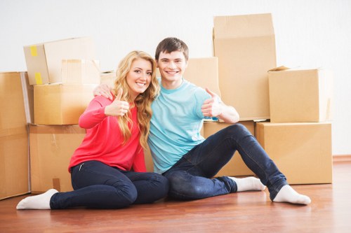 Local office removals service supporting a Chelsea company move