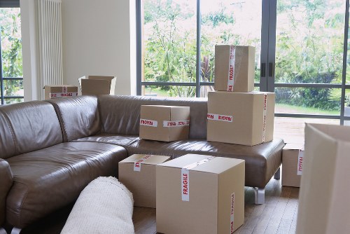 Local removals crew handling access challenges on a Chelsea street